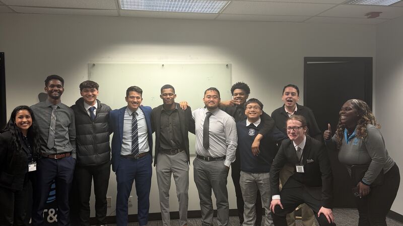 The Noble Summit Management team gathered together as a group